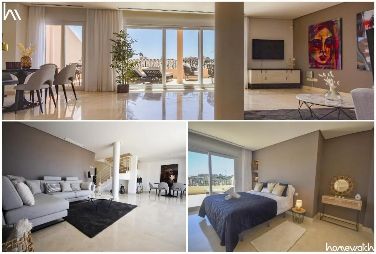 Penthouse With Sea Views In Nueva Andalucia location